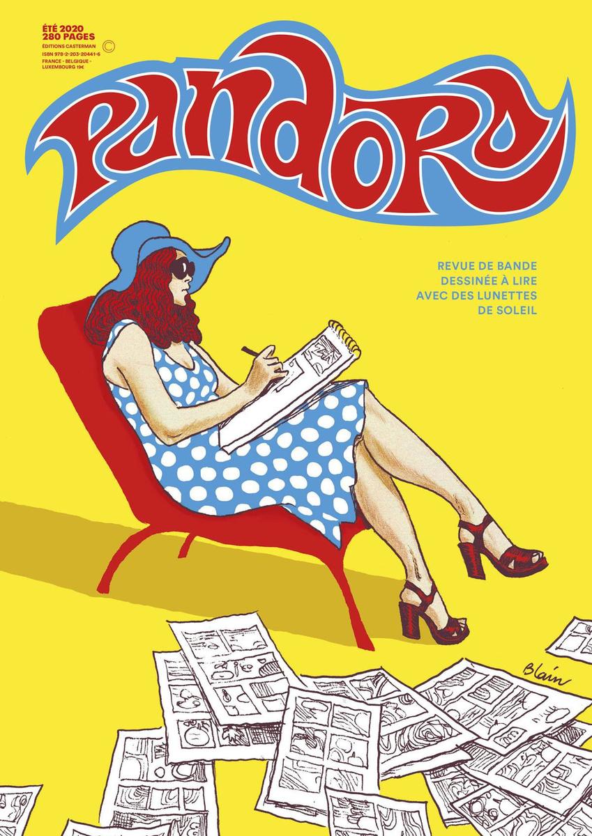 La revue Pandora explore les nouvelles formes narratives de la BD.