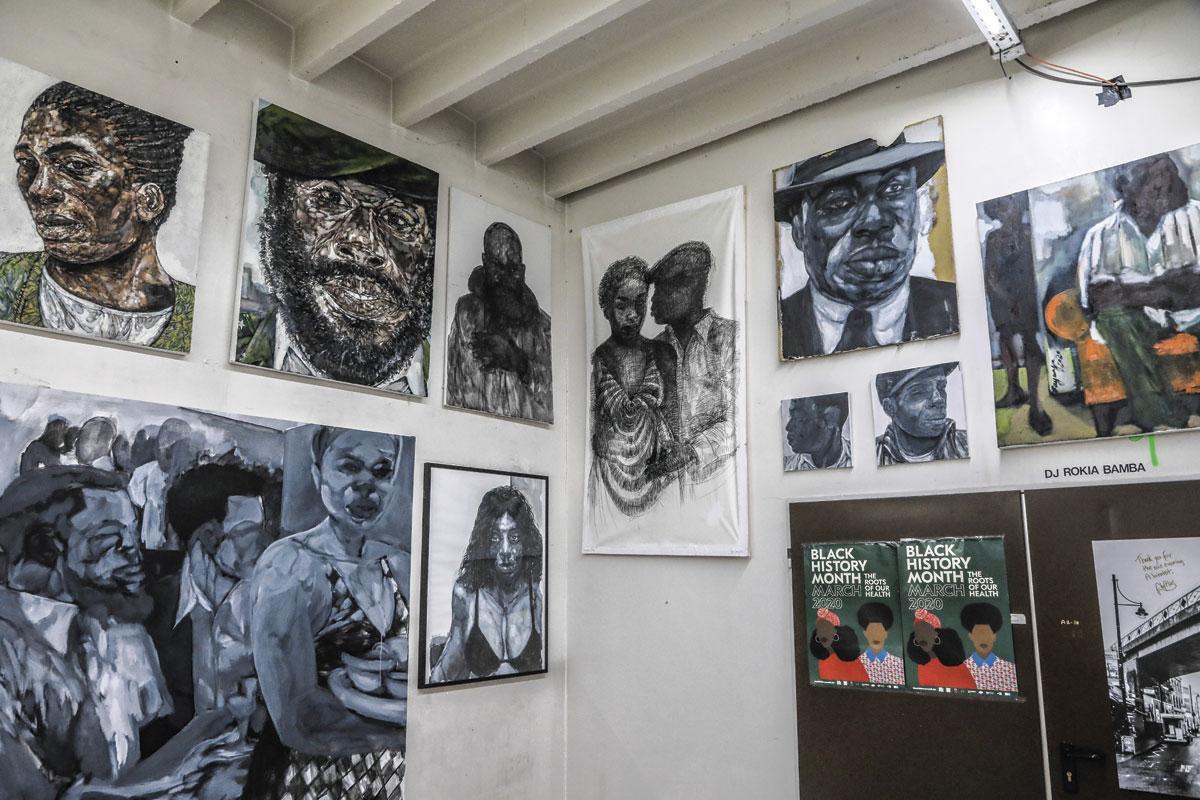 Pour un artiste, exposer au Café Congo reste très accessible financièrement.