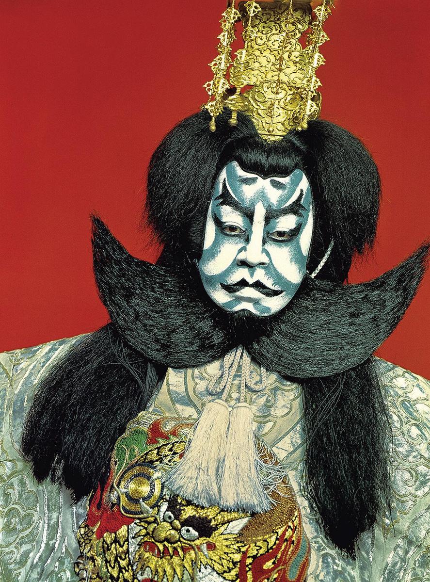 Kabuki: Villain in Shibaraku, Shomei Tomatsu, 1964.