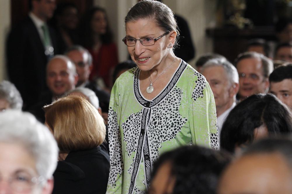 Ruth Bader Ginsburg en 2010