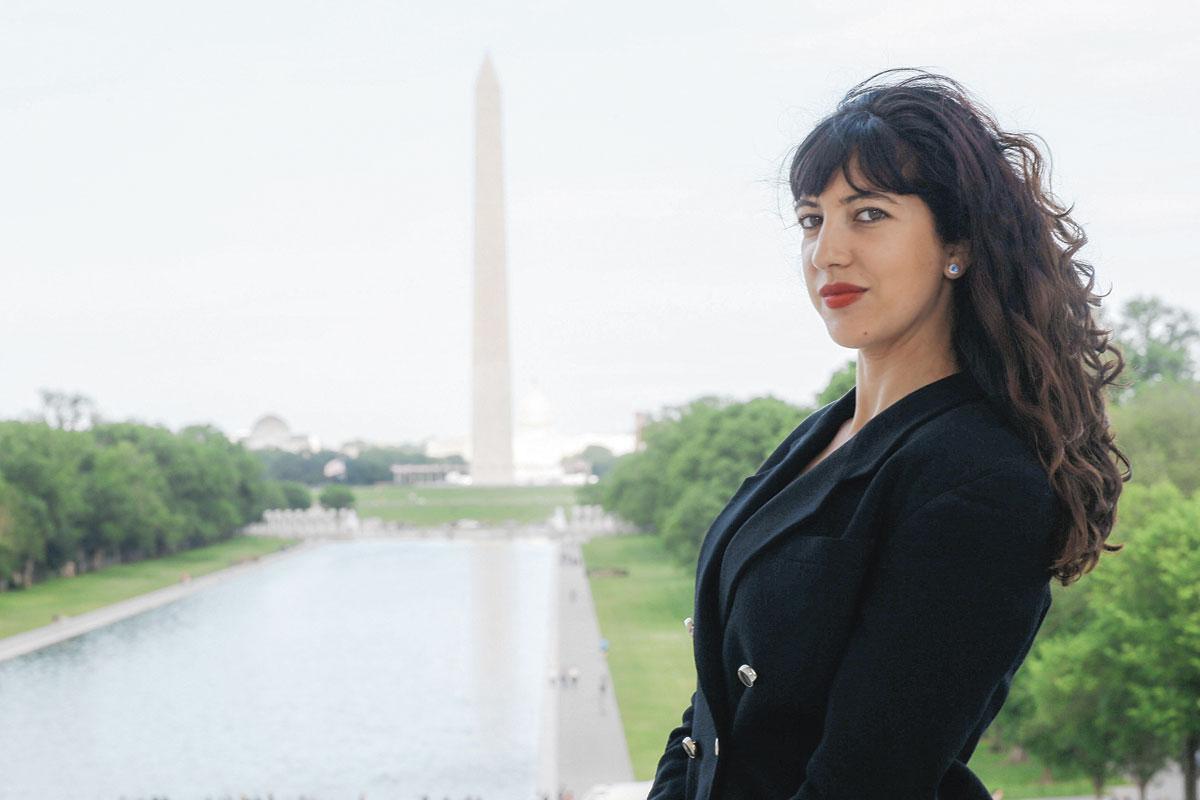 La journaliste Sonia Dridi est correspondante à Washington depuis 2015.