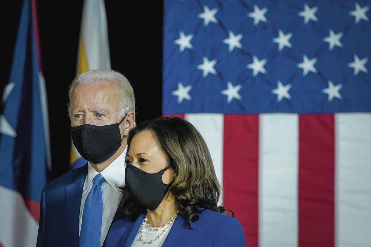 Joe Biden a choisi comme colistière la sénatrice de Californie Kamala Harris, qui pourrait devenir candidate à la présidentielle de 2024.