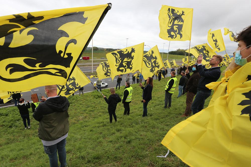 Les partisans du Vlaams Belang en masse vers le Heisel