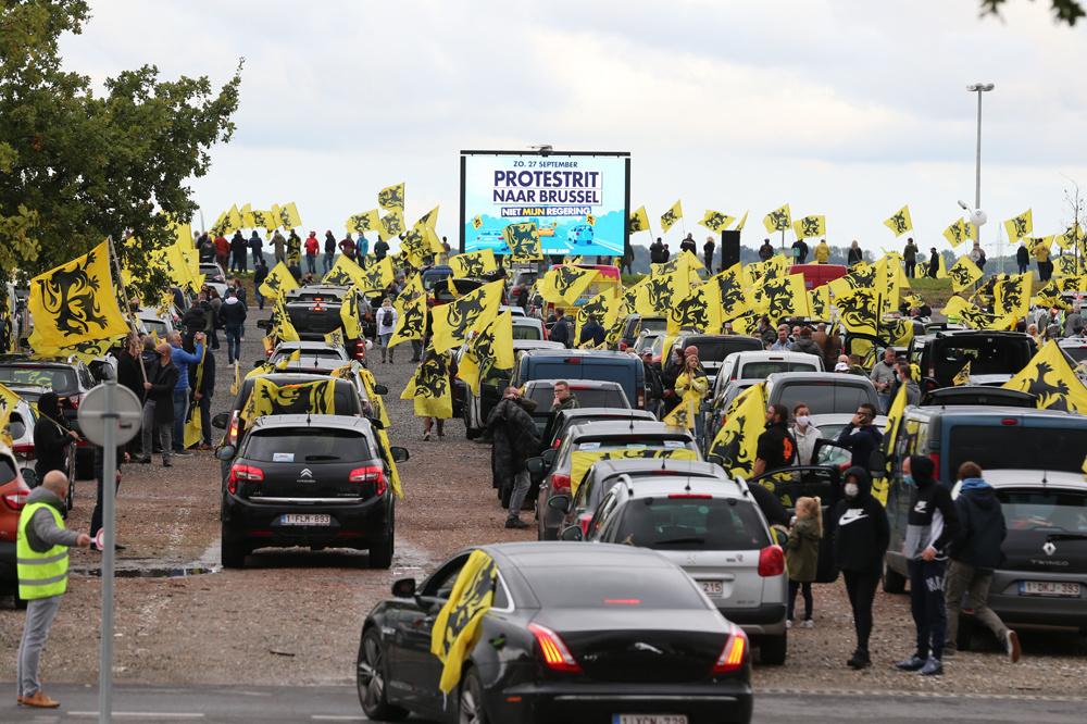 Les partisans du Vlaams Belang en masse vers le Heisel