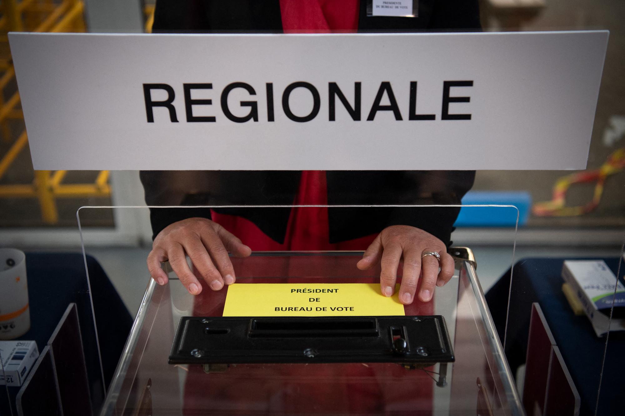 Abstention record lors des élections régionales en France ce dimanche 20 juin.