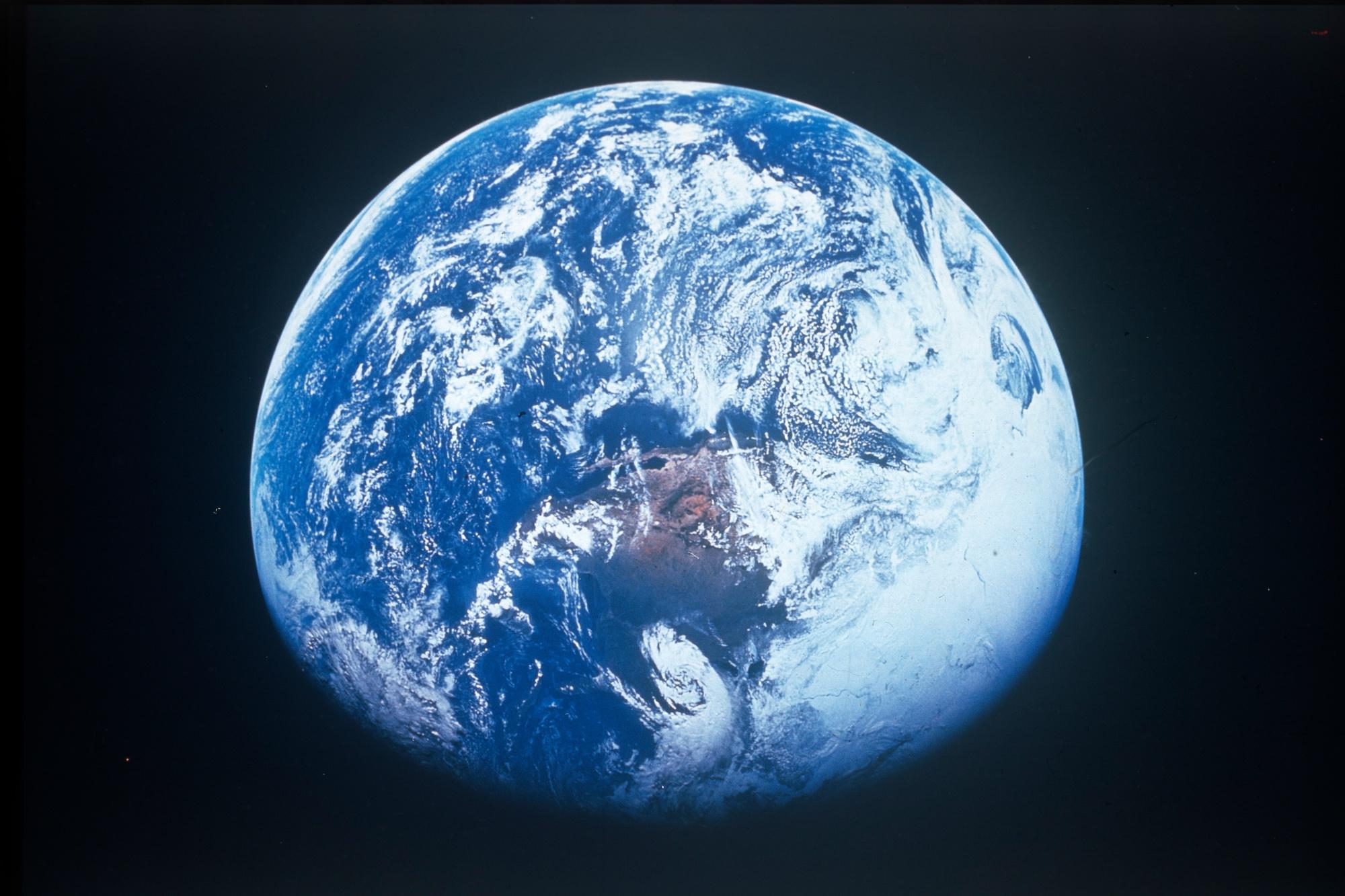 La Terre d'Apollo 16, avril 1972. (NASA)