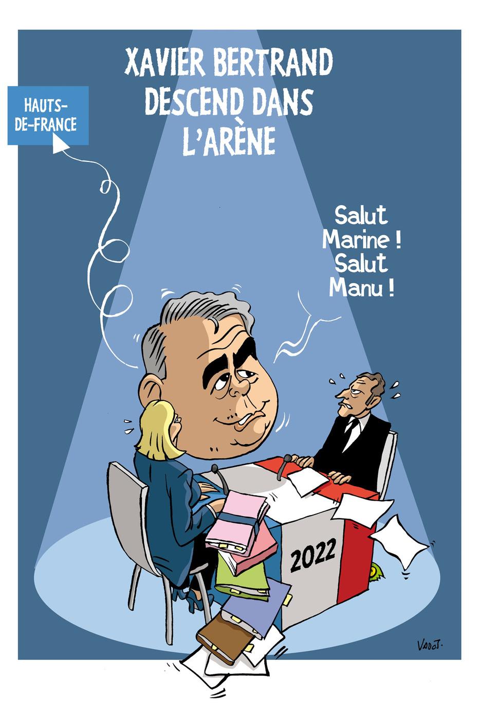 En ballotage favorable dans Hauts-de-France, Xavier Bertrand (LR) est en passe de remporter la victoire au second tour des élections régionales et se positionne en vue de la présidentielle 2022.