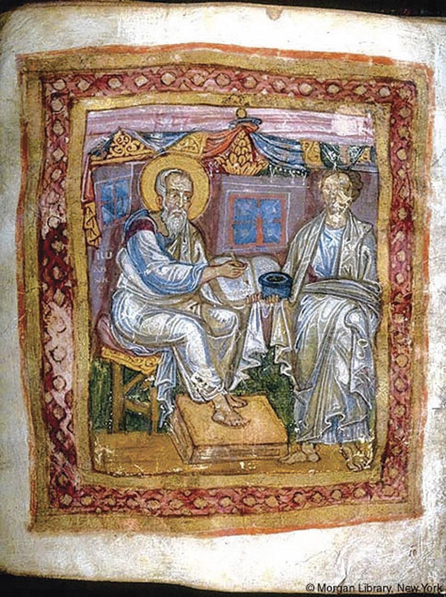 L'apôtre Jean avec Marcion de Sinope, l'un des premiers à fonder un grand courant chrétien dissident.