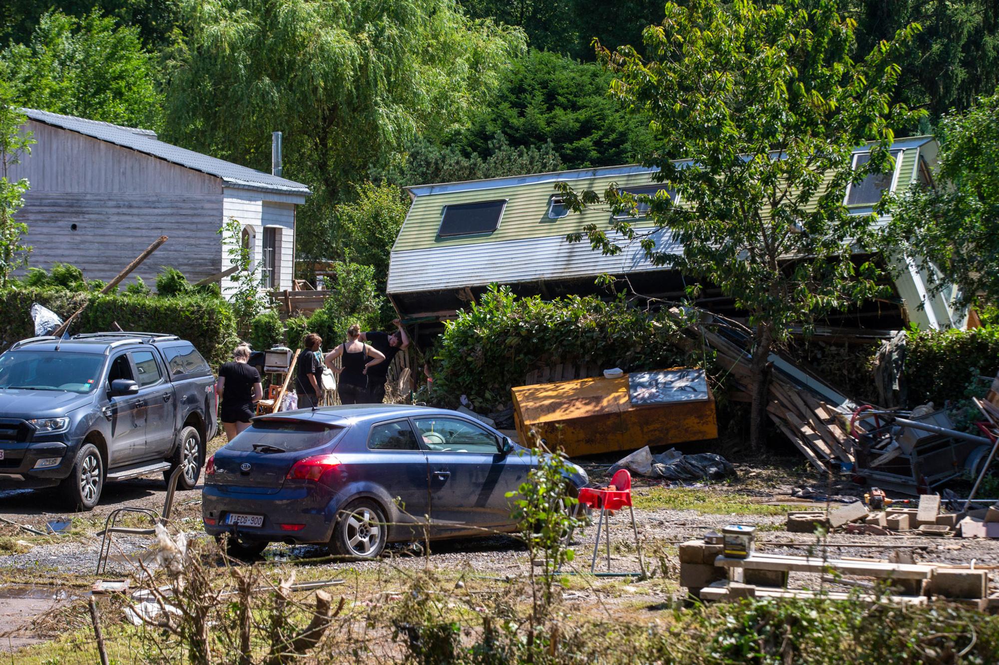 Inondations en Belgique: 31 morts et 163 personnes toujours présumées portées disparues