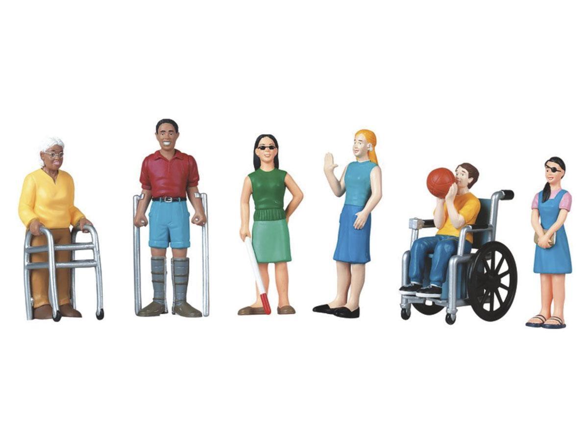 Figurines Les Handicaps de Wesco.