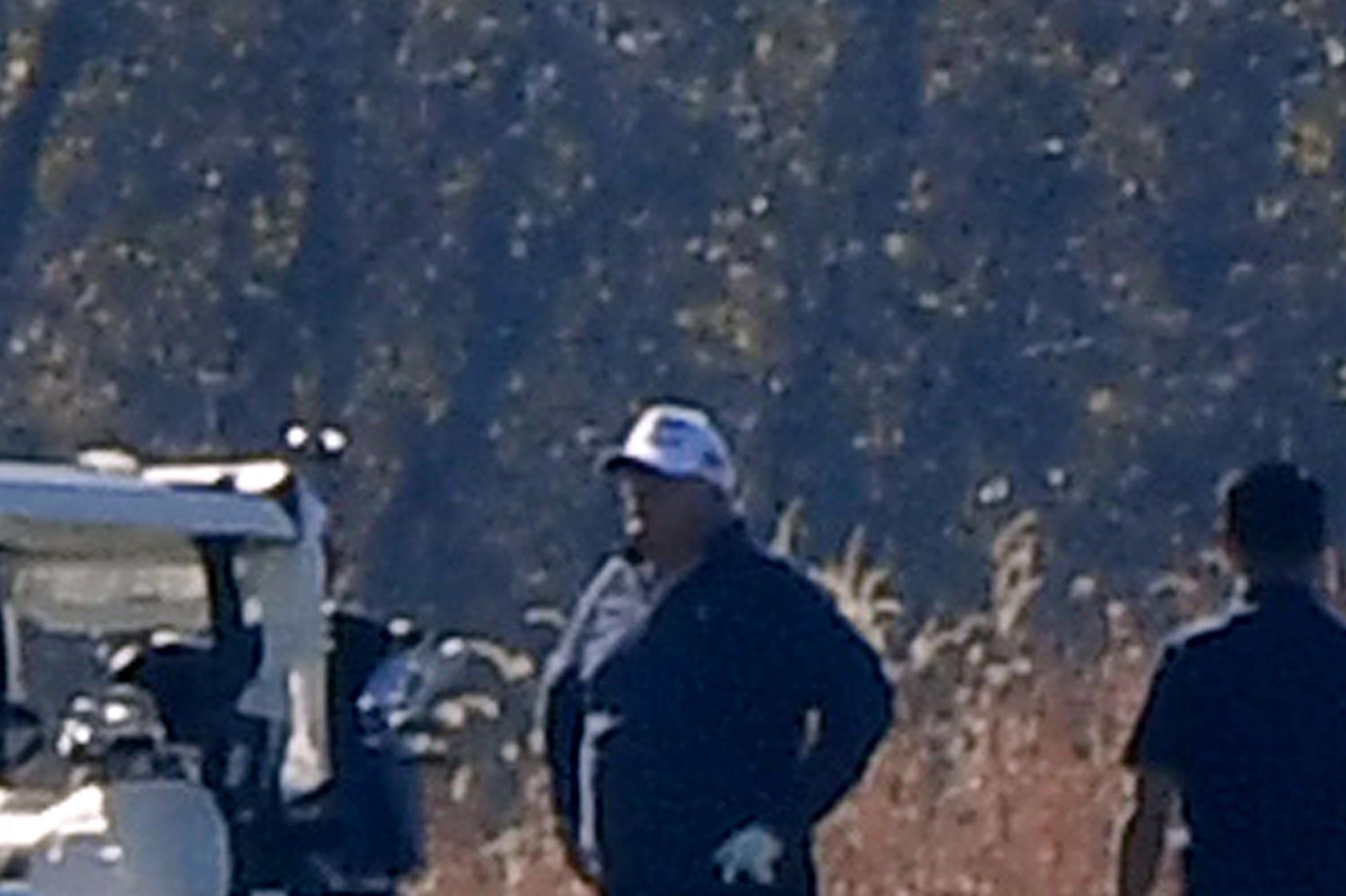 Trump était en pleine partie de golf
