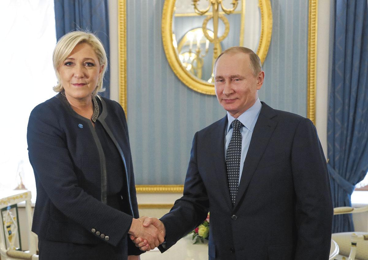 Du financement russe soutient les partis politiques antigenre et d'extrême droite en Europe, comme le Rassemblement national de Marine Le Pen.