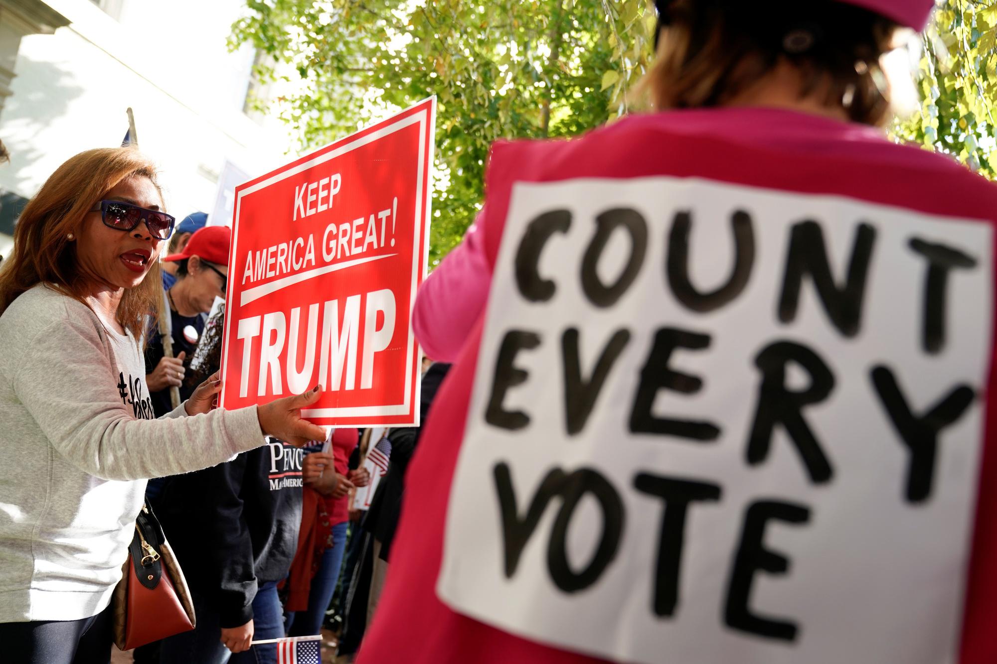 Elections USA: l'Amérique de Trump plus mobilisée que jamais