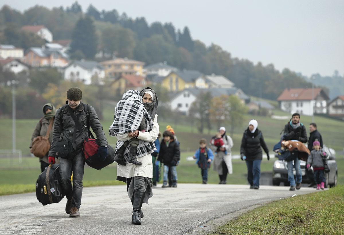 L' accueil d'un million de migrants par l'Allemagne à partir de l'été 2015 a eu des retombées politiques.