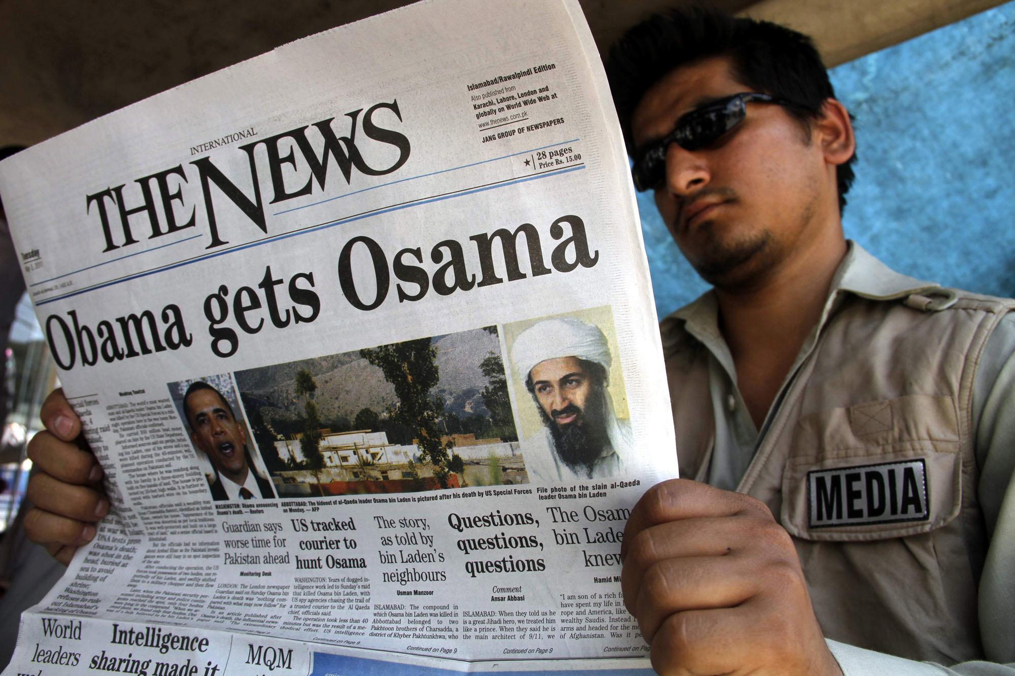 Mort de ben Laden, mai 2011.