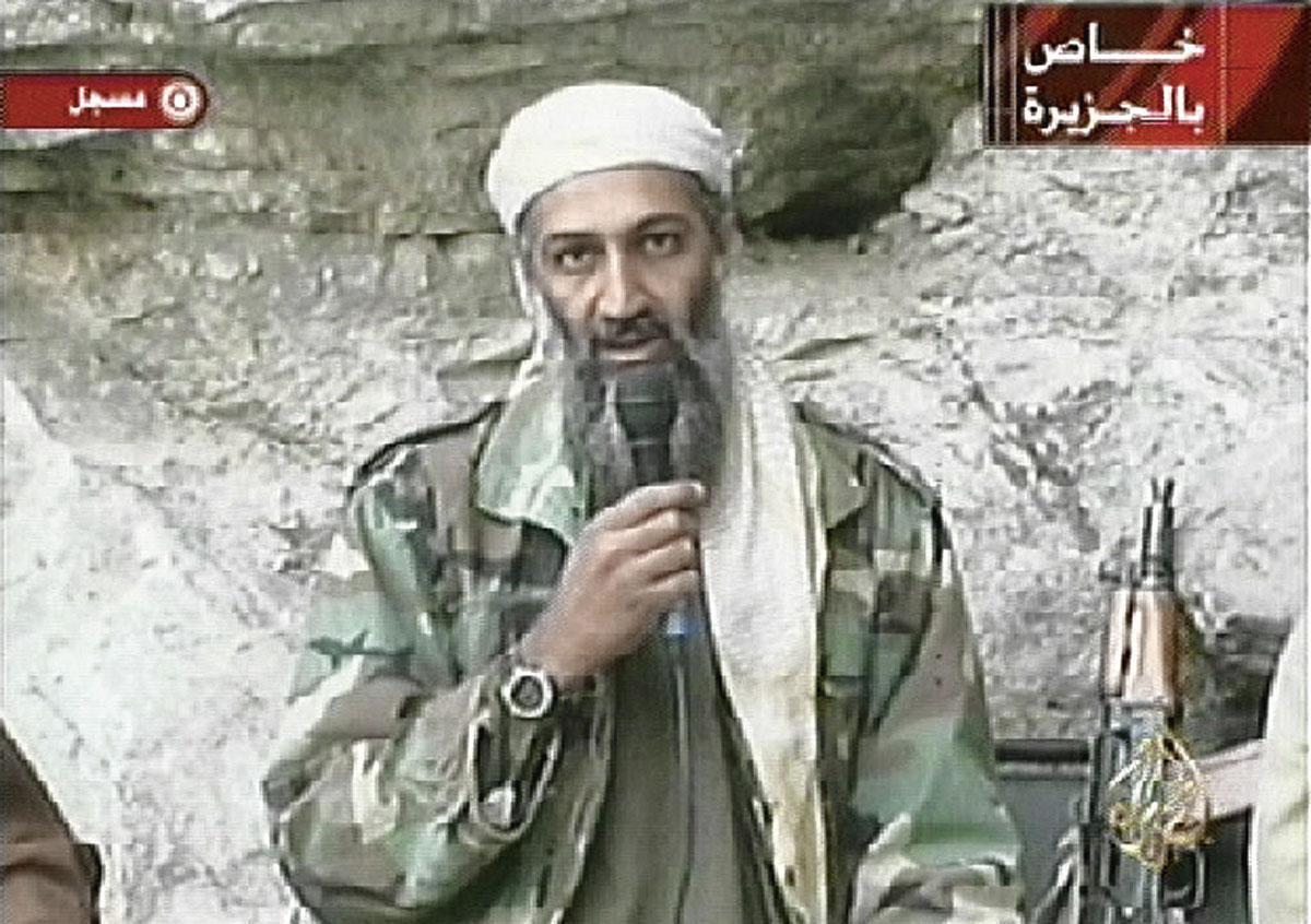 Le concepteur du 11-Septembre, Oussama Ben Laden, traqué à partir de 2001 en Afghanistan, tué en 2011 au Pakistan.