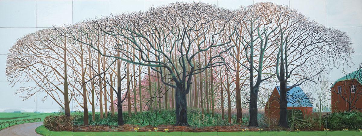Bigger Trees near Warter or/ou Peinture sur le motif pour le nouvel age post-photographique, 2007. 