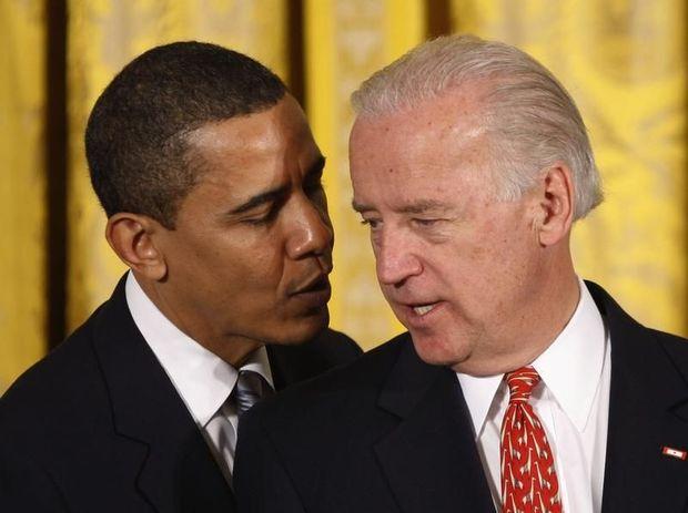 Barack Obama en Joe Biden