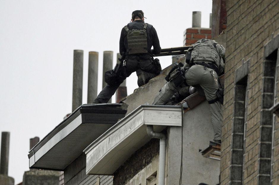 Antiterreuractie in Molenbeek