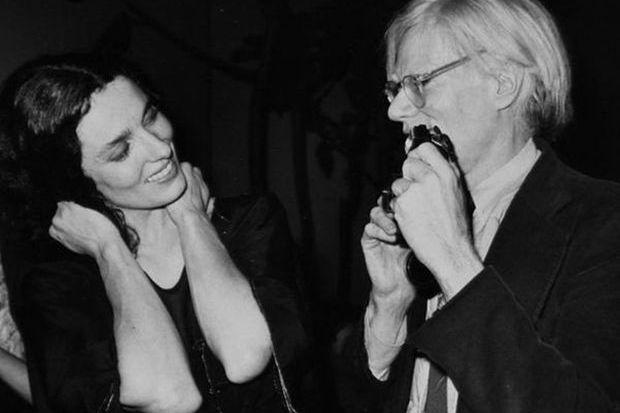 Margaret Trudeau met Andy Warhol in New York