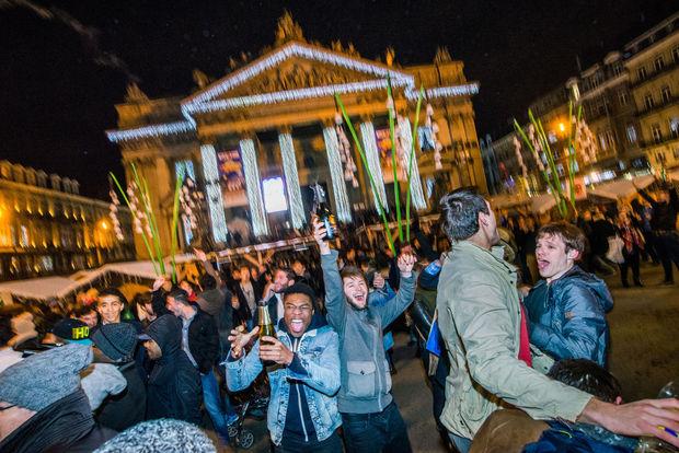 Aftellen naar het nieuwe jaar in Brussel: 'Wij hebben geen vuurwerk nodig om ons te amuseren'