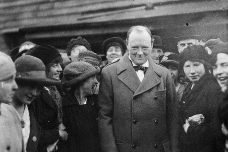 Winston Churchill in 1918