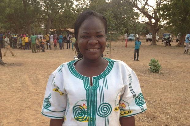 Mariam Sawadogo in Louda, Burkina Faso