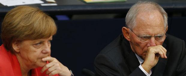 Merkel en Schäuble