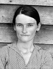 Boerenvrouw in Alabama