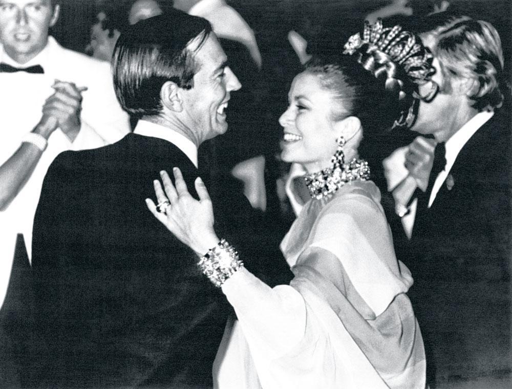Chris Barnard en prinses Grace van Monaco. 'De vrouwen smolten voor hem.'