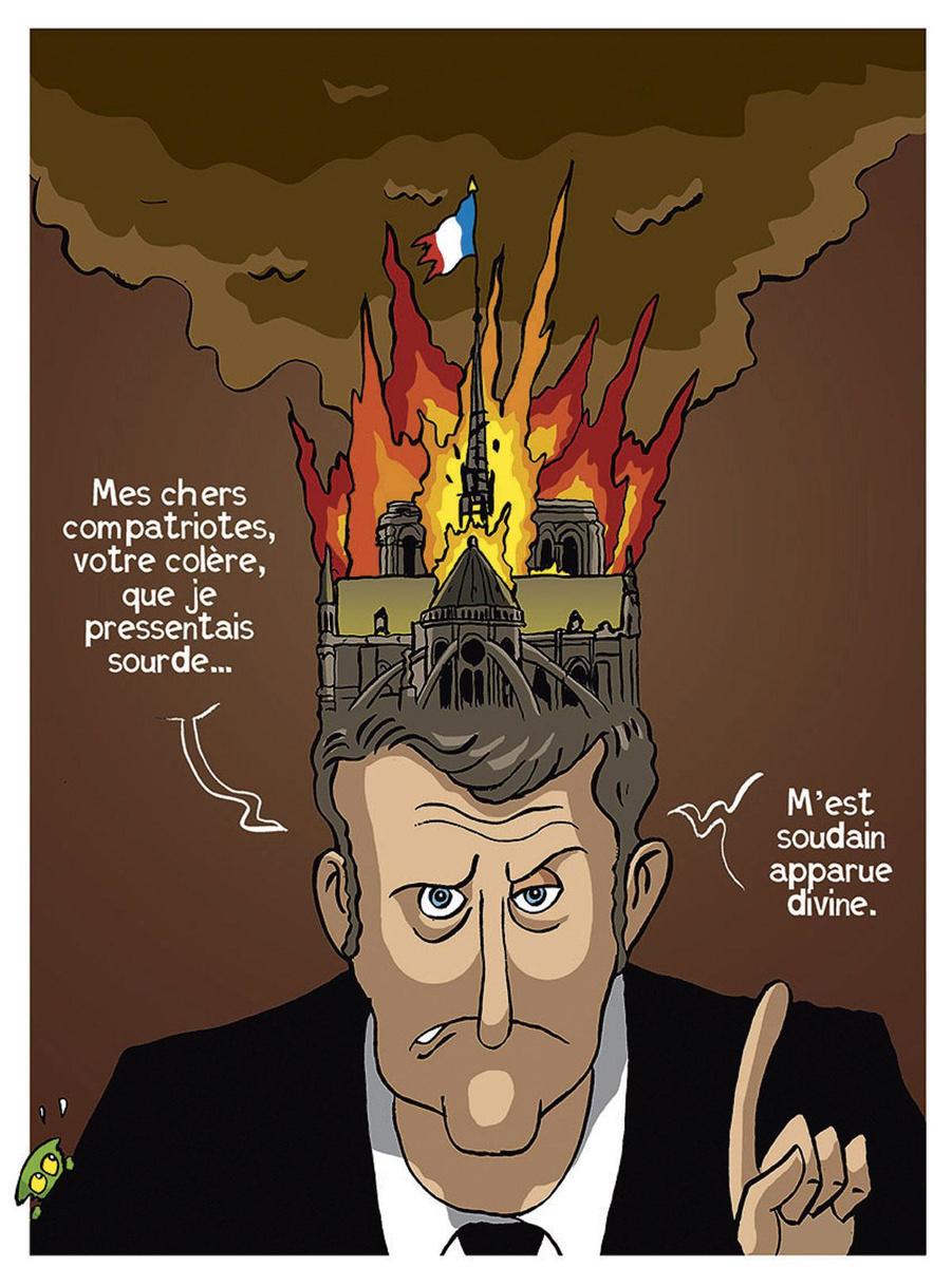 18 avril 2019 Notre-Dame de Paris part en fumée.
