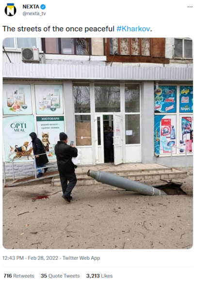 Factcheck: ja, deze foto toont recent oorlogsgeweld in Charkov