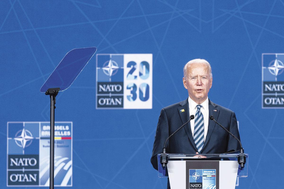 Lors d'un précédent sommet, le 14 juin 2021, Joe Biden avait consolidé l'unité des Etats membres de l'Otan face à la Russie avant sa rencontre avec Vladimir Poutine deux jours plus tard à Genève.