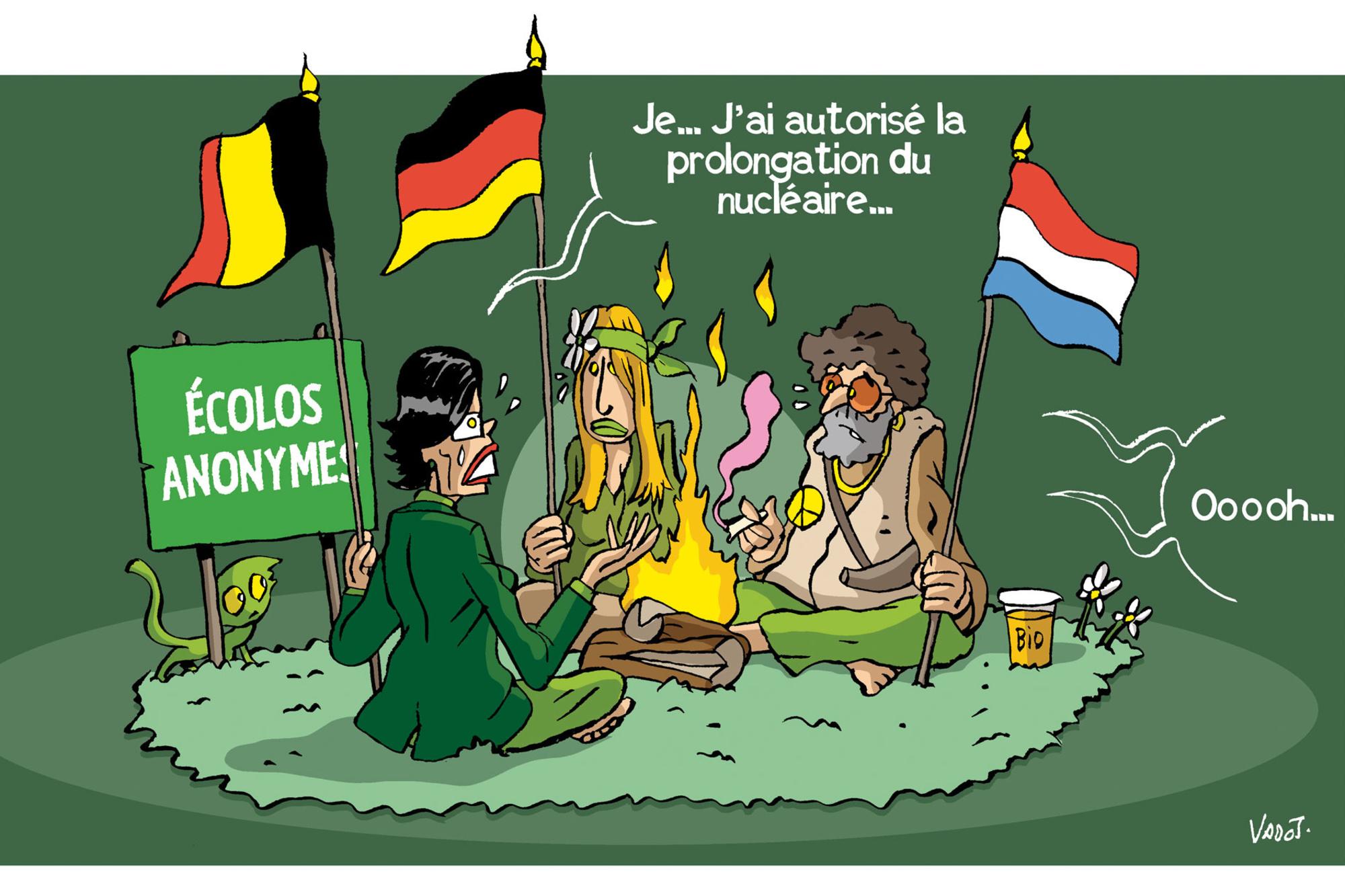Les Verts allemands et luxembourgeois regrettent la décision de la Belgique visant à prolonger de dix ans deux réacteurs nucléaires.