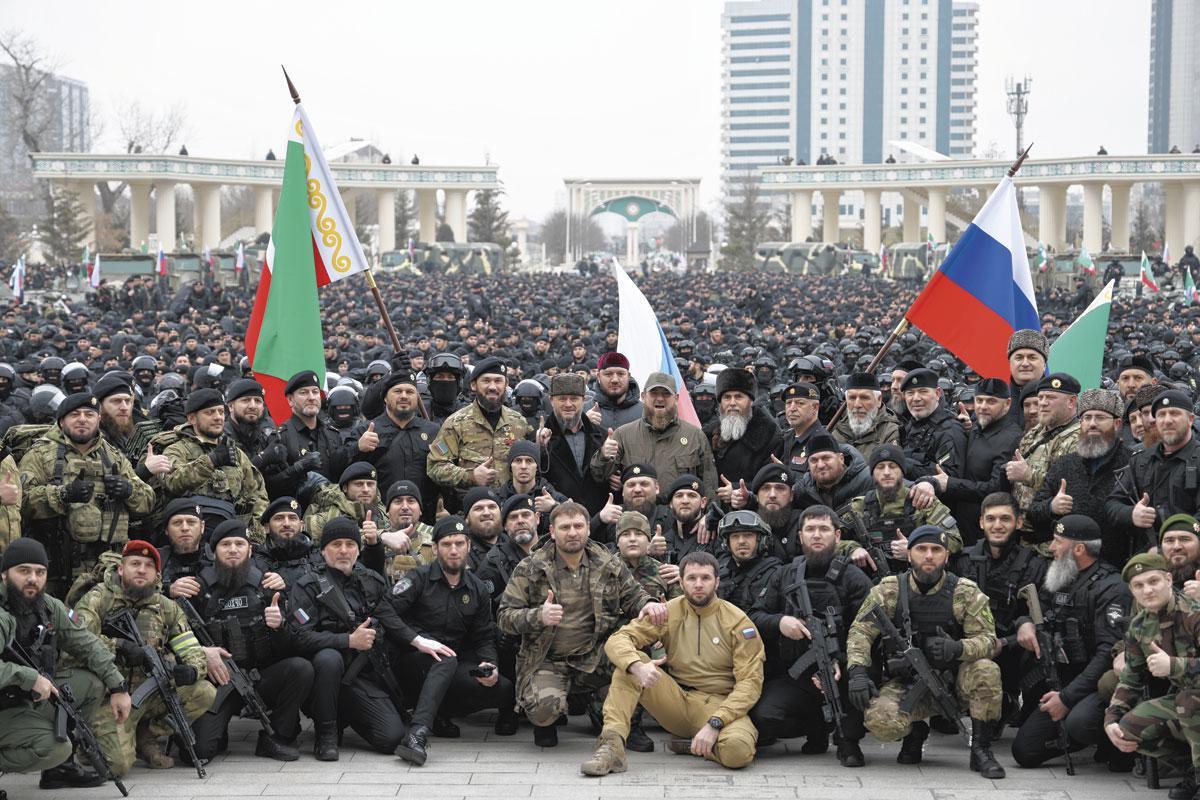 Les combattants tchétchènes ont-ils été envoyés sur le front de Marioupol pour leur expertise supposée, mais peut-être pas avérée, en guérilla urbaine?