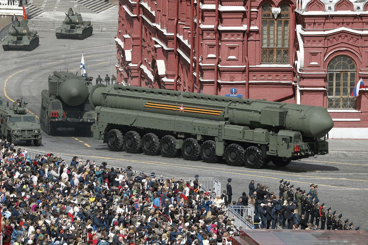 La Russie peut se prévaloir d'une suprématie sur les Occidentaux en matière d'armement nucléaire, si pas en 