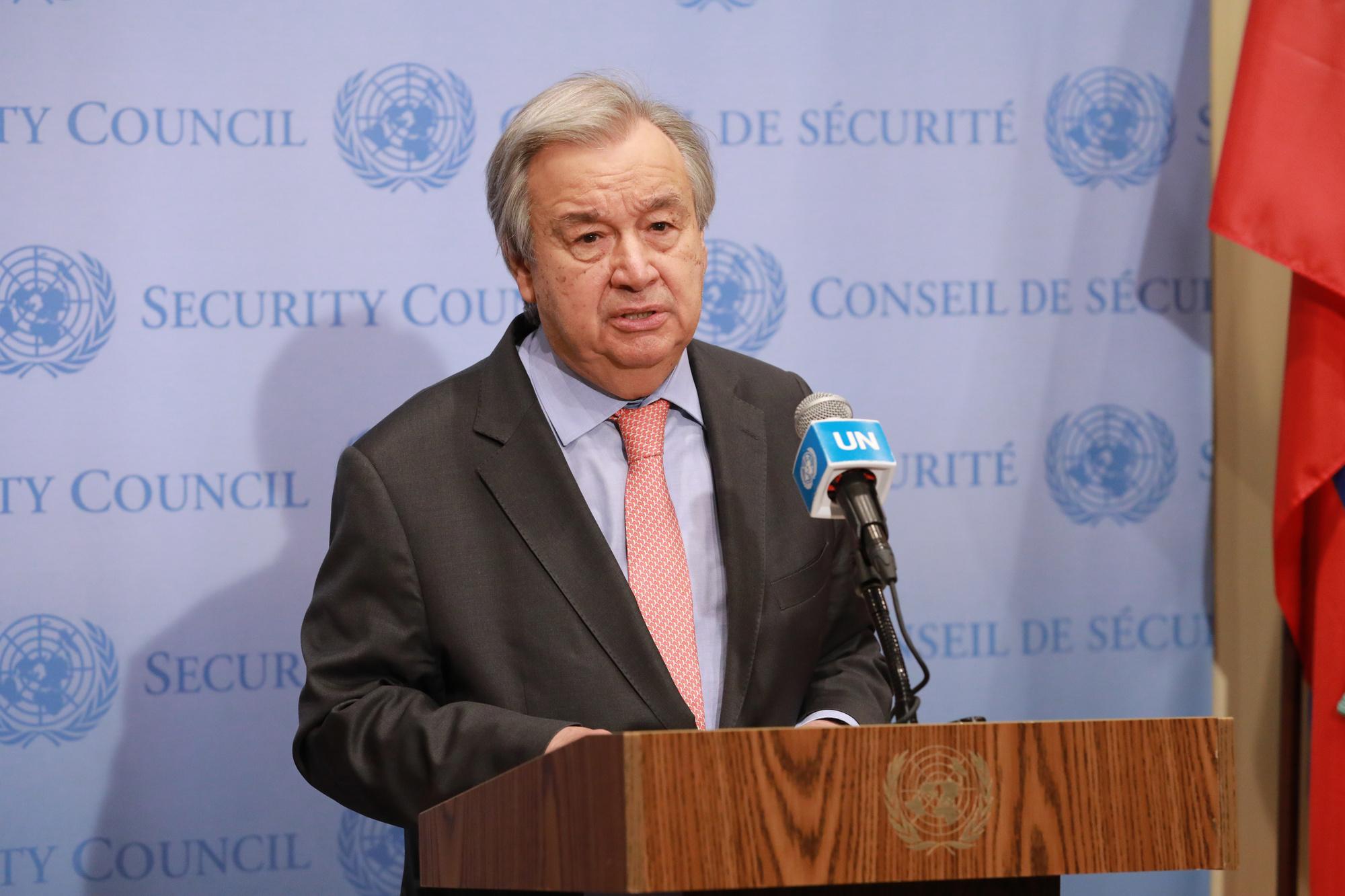 VN-Secretaris-Generaal António Guterres