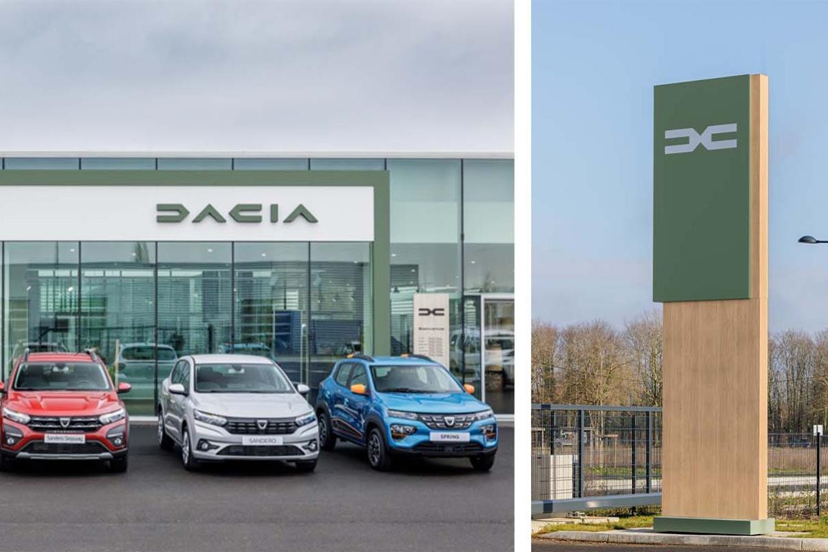 Dit wordt het nieuwe gezicht van het Dacia-dealernet. De transformatie start vanaf maart.