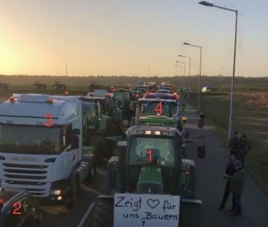 Factcheck: nee, deze Duitse boeren protesteren niet tegen de coronamaatregelen