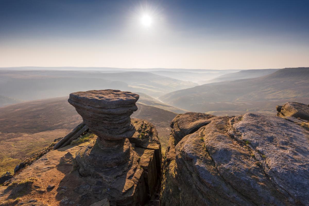 Kinder Scout and Kinder Downfall Path 