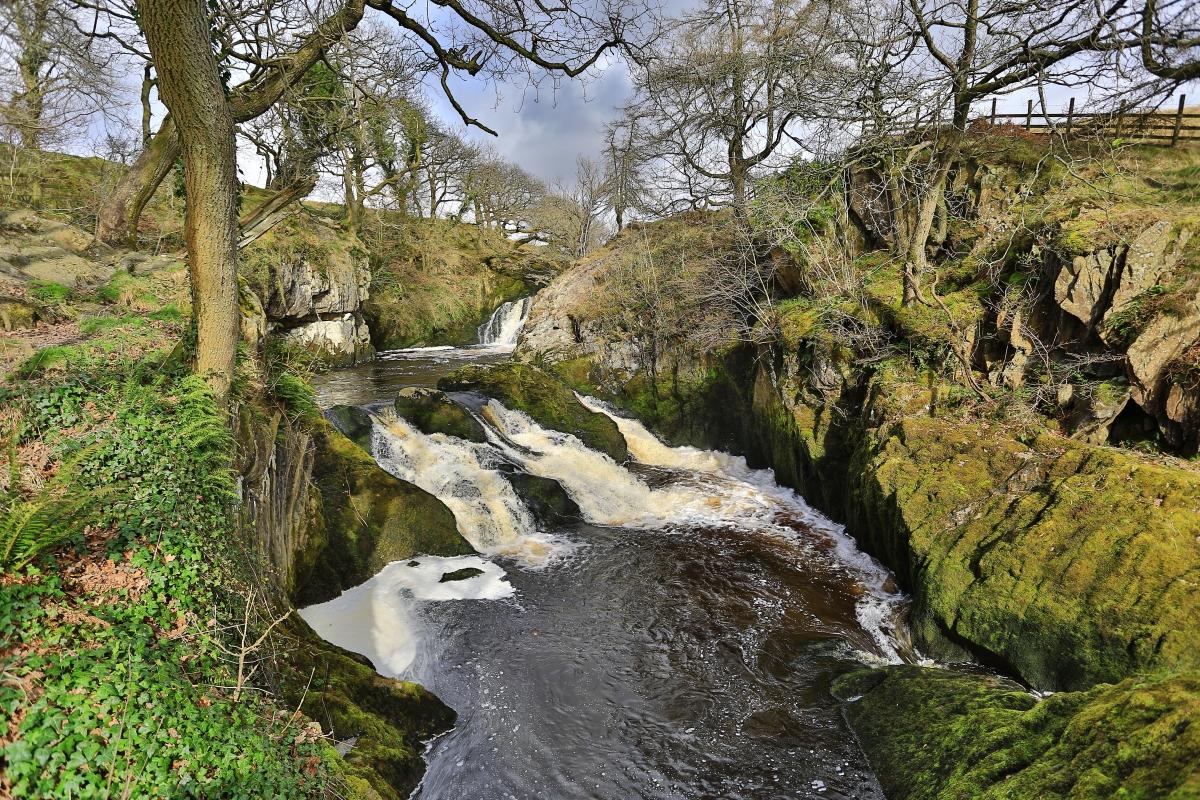 Ingleton waterfall trail, Yorkshire 