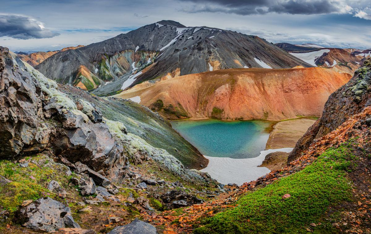 Laugavegur Trail en Islande 
