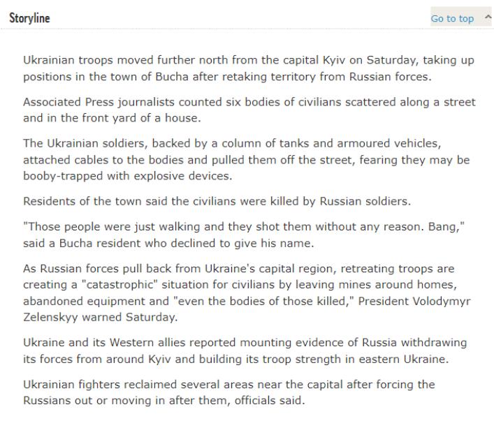 Factcheck: nee, deze video geeft niet aan dat Oekraïense soldaten de Russische slachtpartij in Boetsja in scène zouden hebben gezet