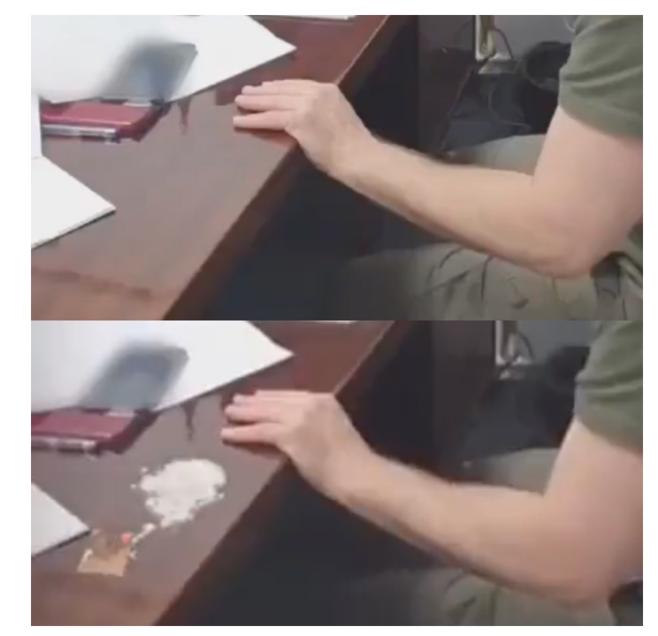 Factcheck: video met cocaïne op bureau van Zelensky is fake