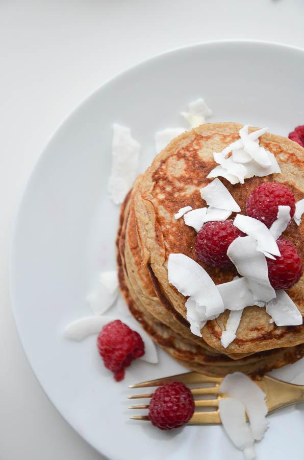 recette pancakes sains itmademydayblog