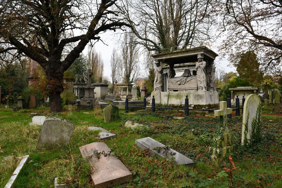 88. Kensal Green Cemetery in Londen 