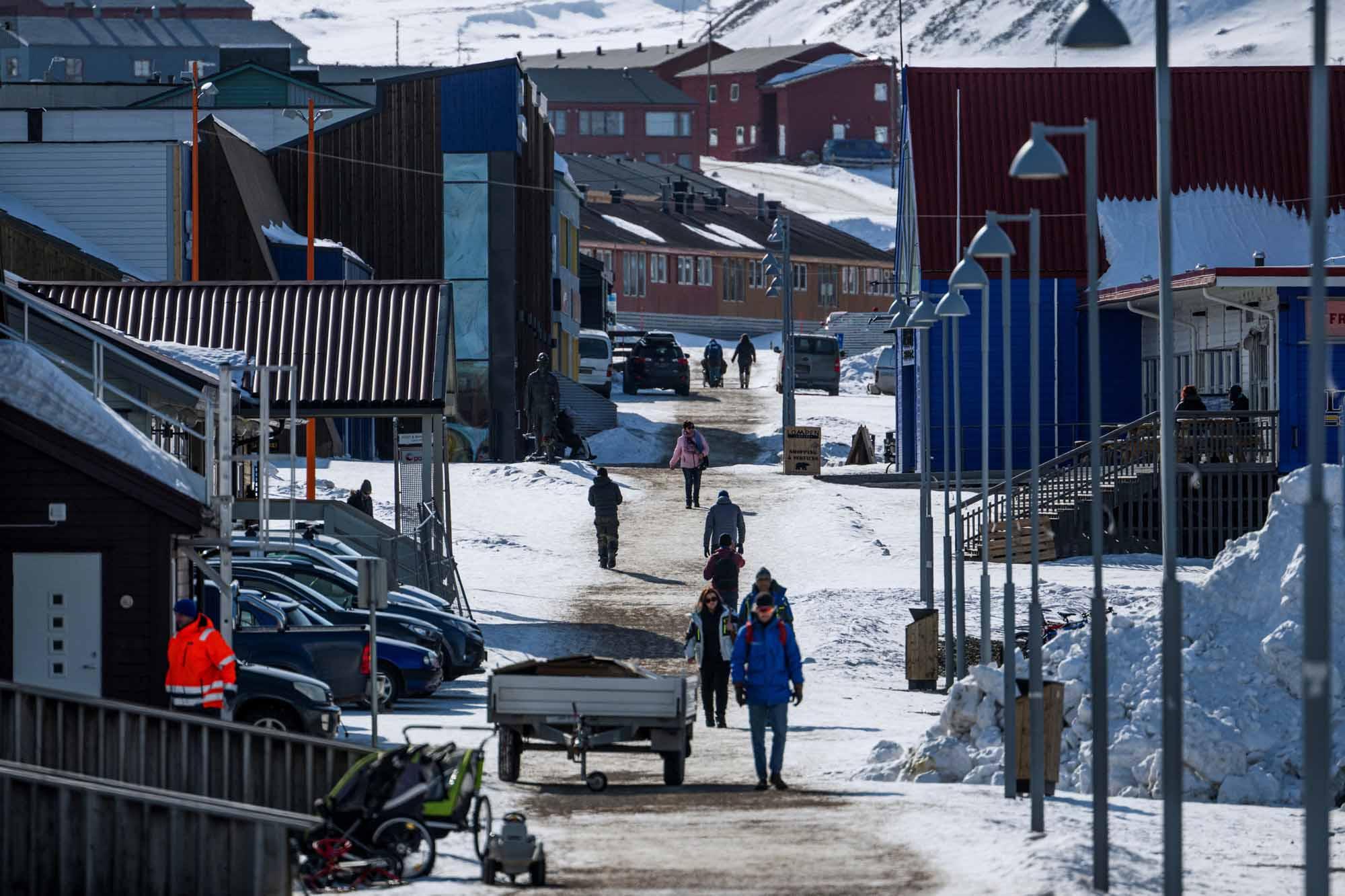 Des gens à Longyearbyen 
