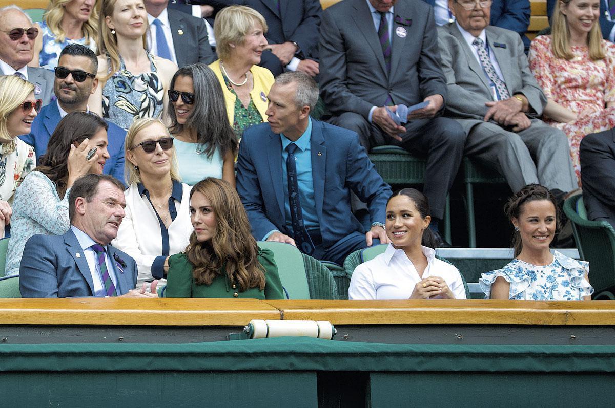 Kate Middleton, de hertogin van Cambridge, is een groot tennisfan. Sinds 2017 is ze ook de 'patron' van de All England Lawn Tennis Club.