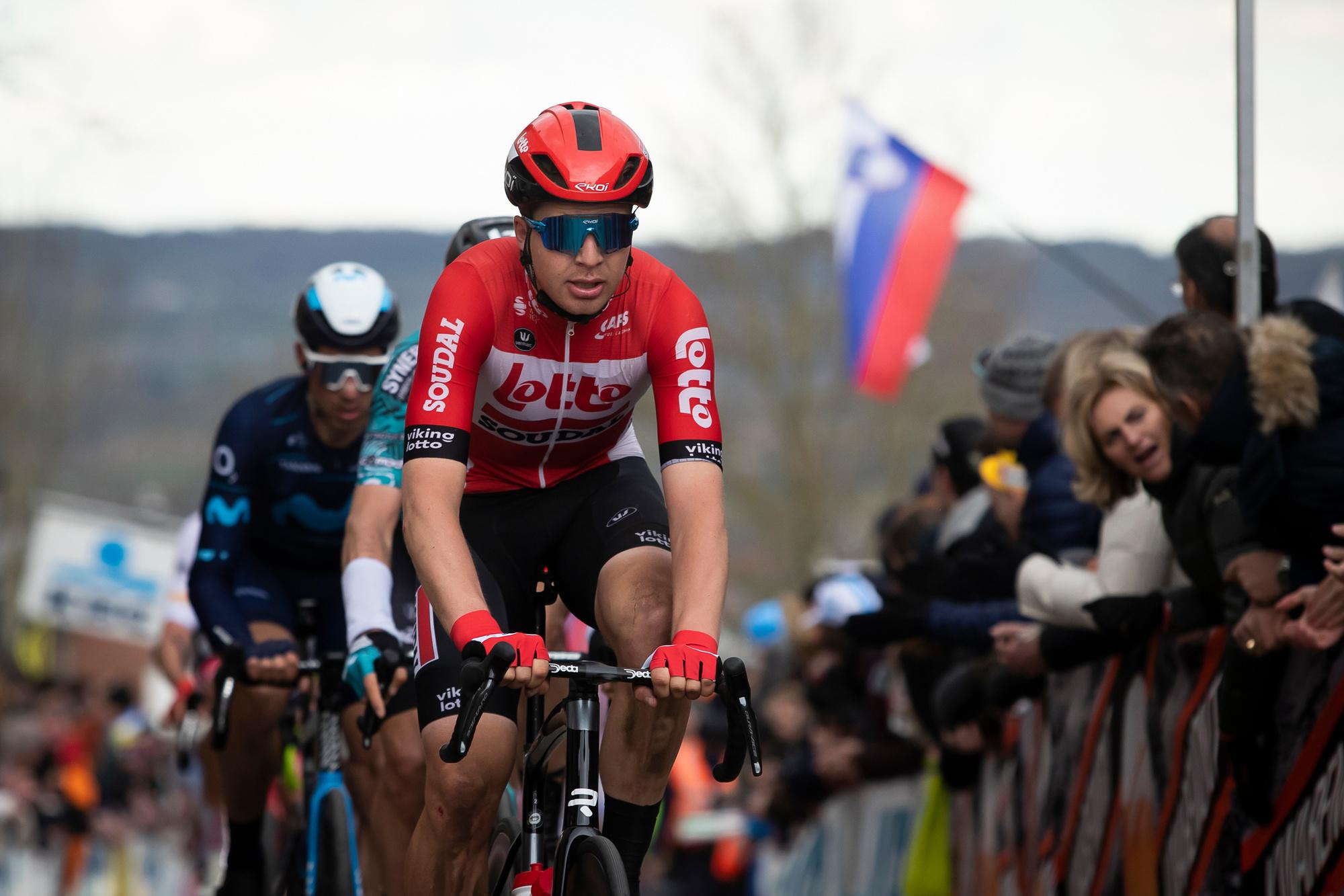 Florian Vermeersch bolde zondag pas als 76ste over de meet in Oudenaarde