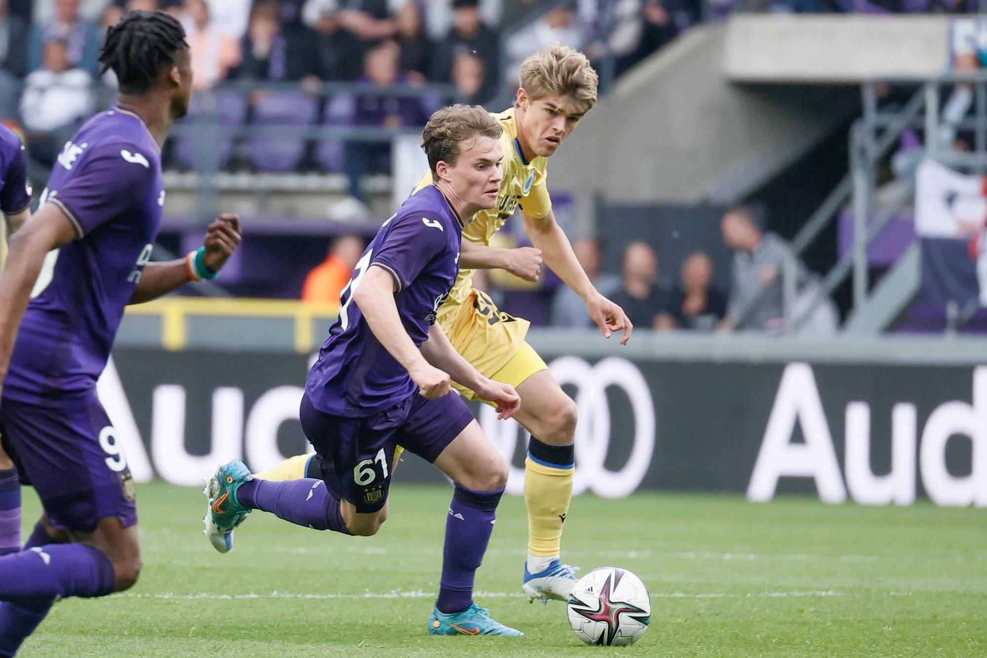 Arnstad maakte tijdens de play-offs de grote stap naar het A-team van Anderlecht